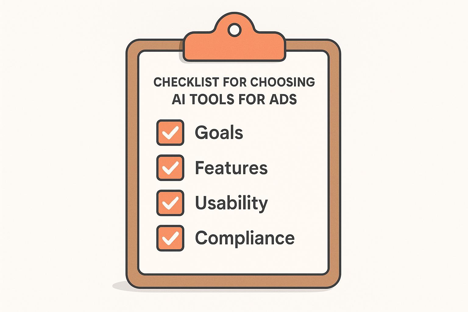 Thumbnail for: Checklist for Choosing AI Tools for Ads
