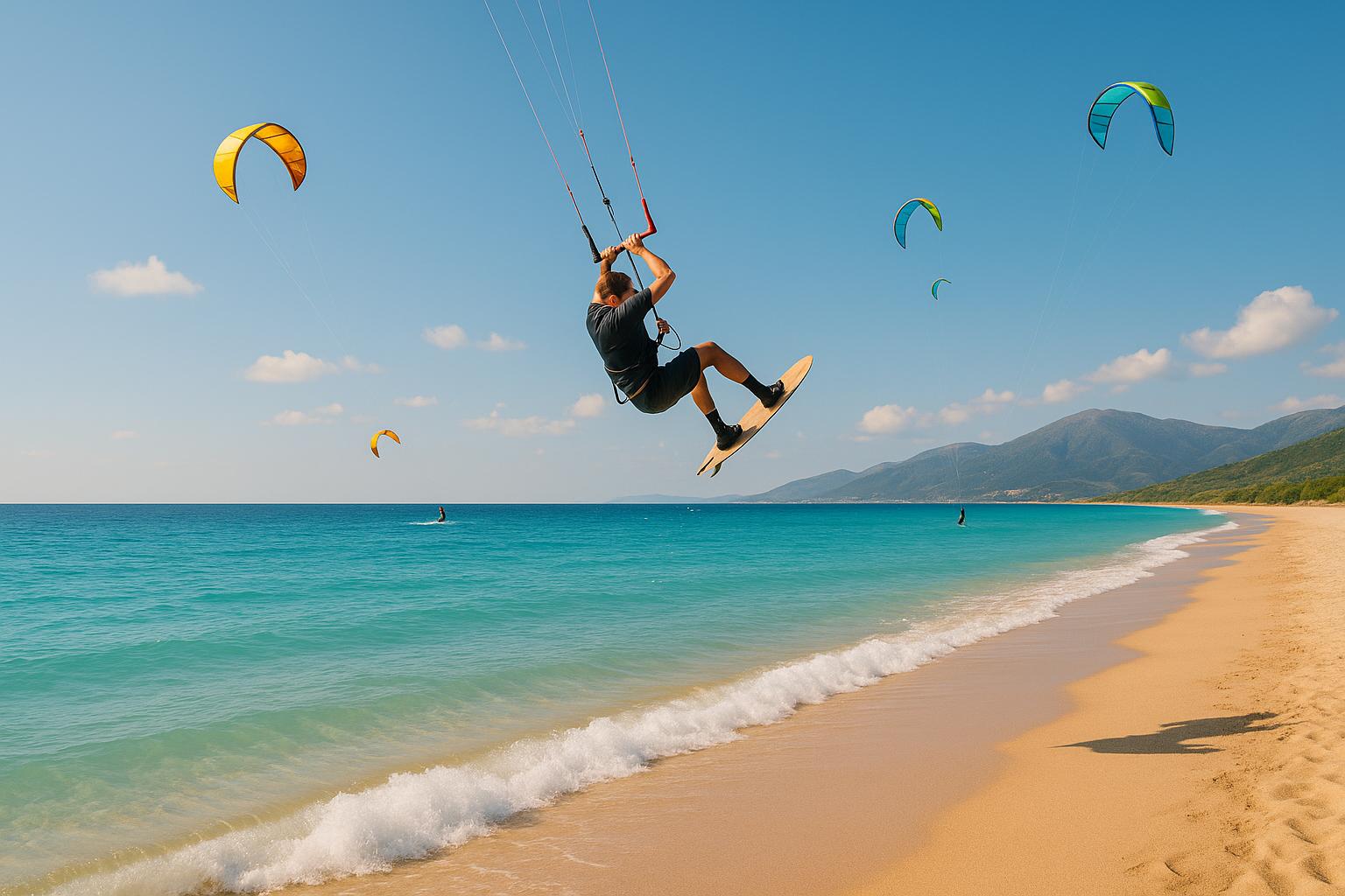 Thumbnail for: Top 7 Kitesurfing Spots in Albania