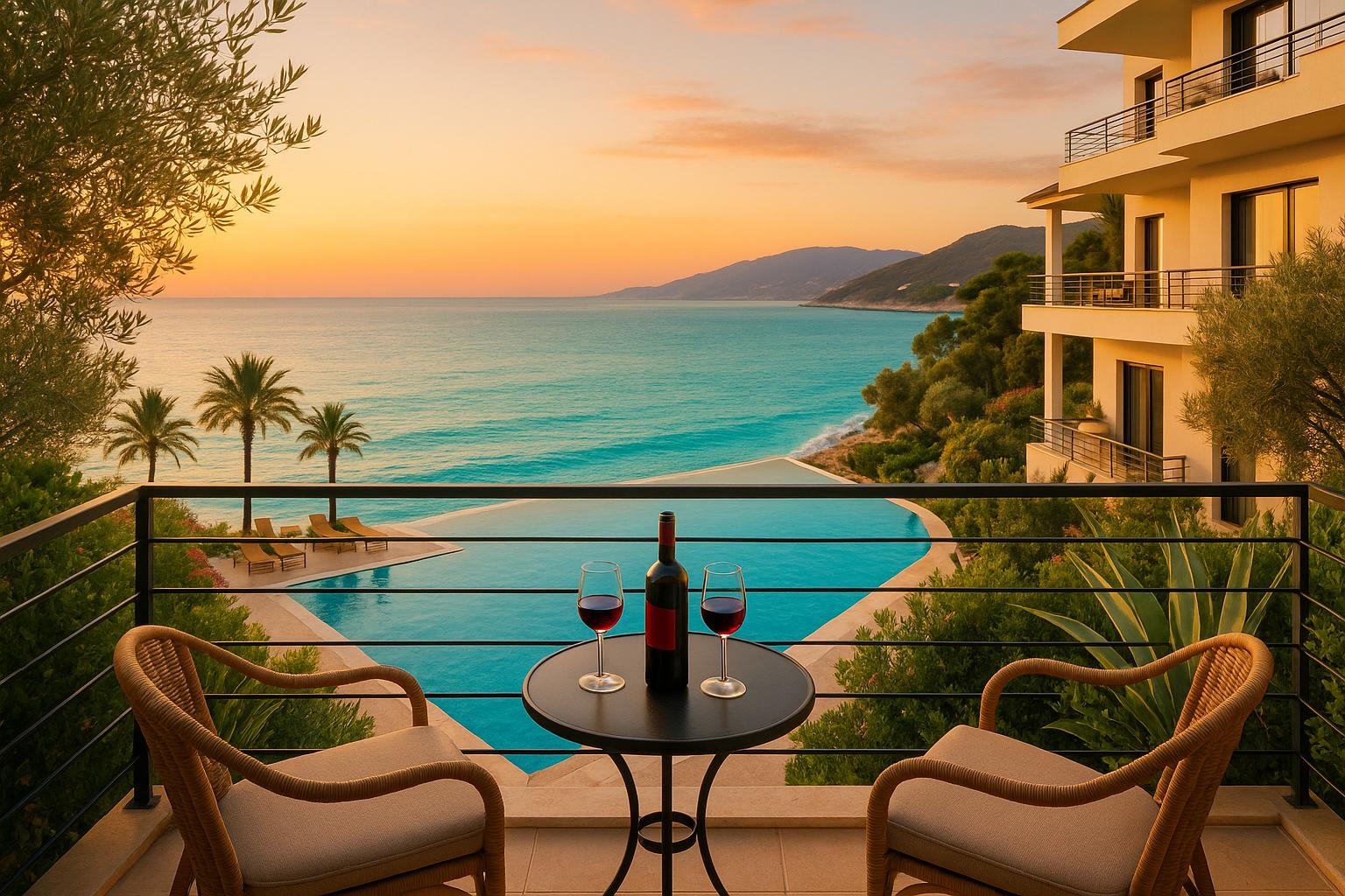 Thumbnail for: Best Albanian Riviera Hotels for Couples