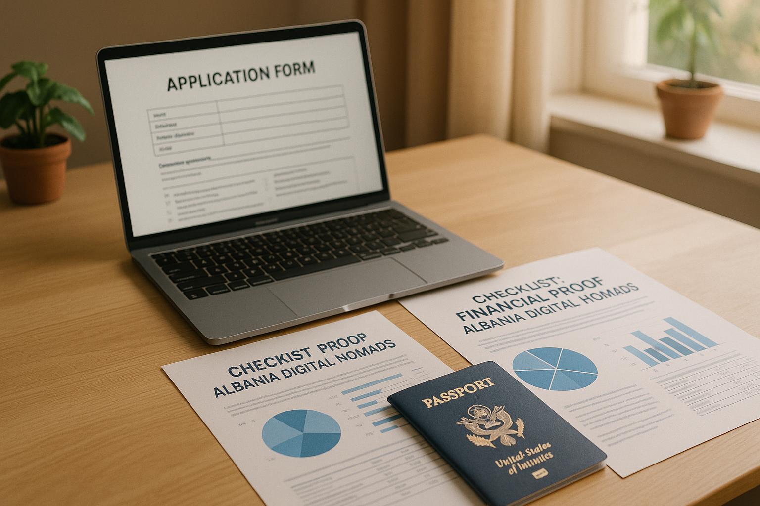 Thumbnail for: Checklist: Financial Proof for Albania Digital Nomads
