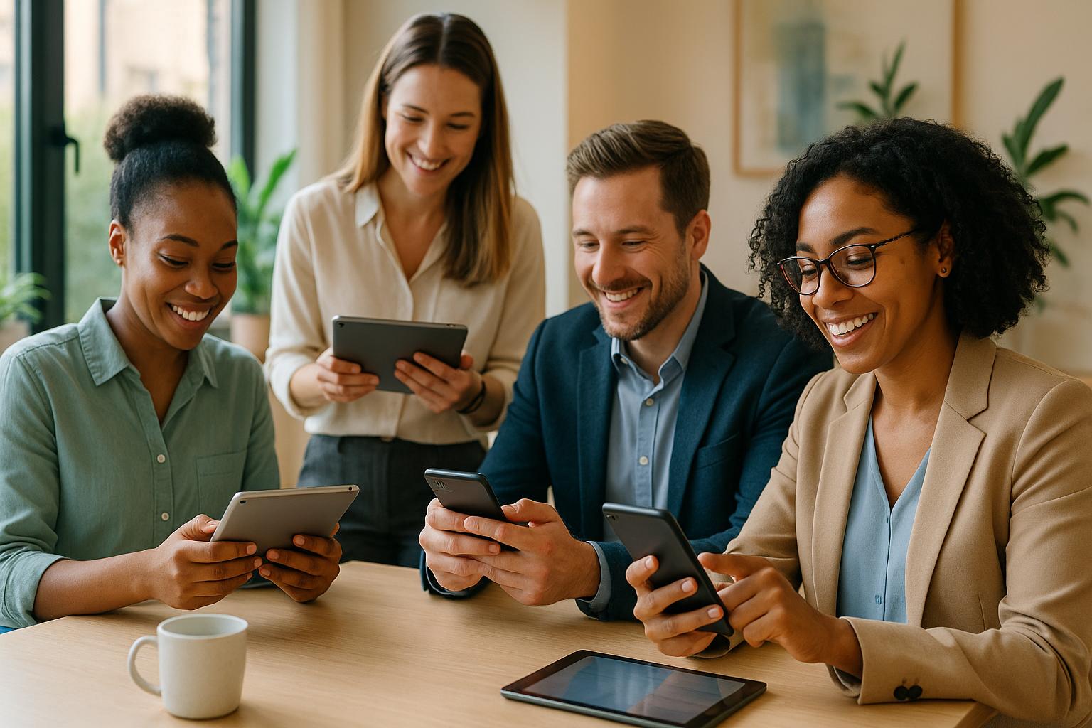 Thumbnail for: How Mobile Platforms Improve Change Communication