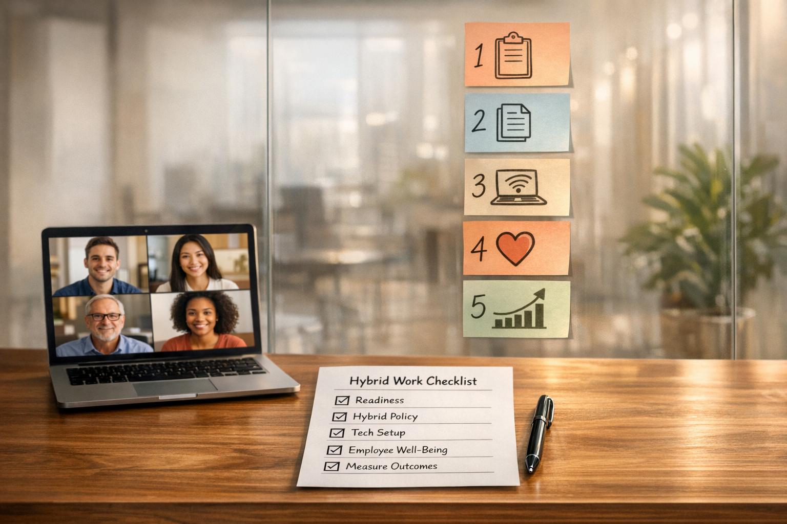 Thumbnail for: Checklist for Adapting to Hybrid Work Culture