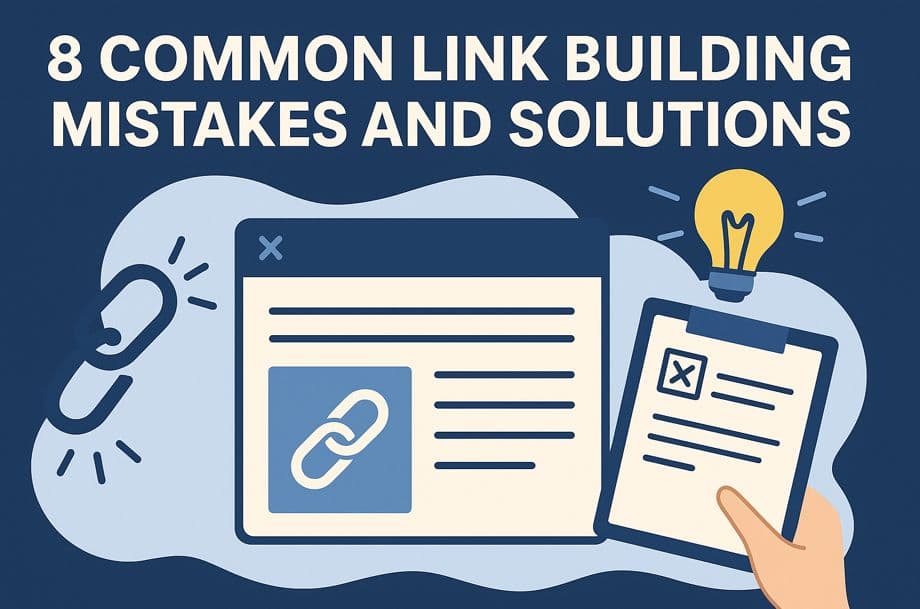 Thumbnail for: 8 Common Link Building Mistakes and Solutions