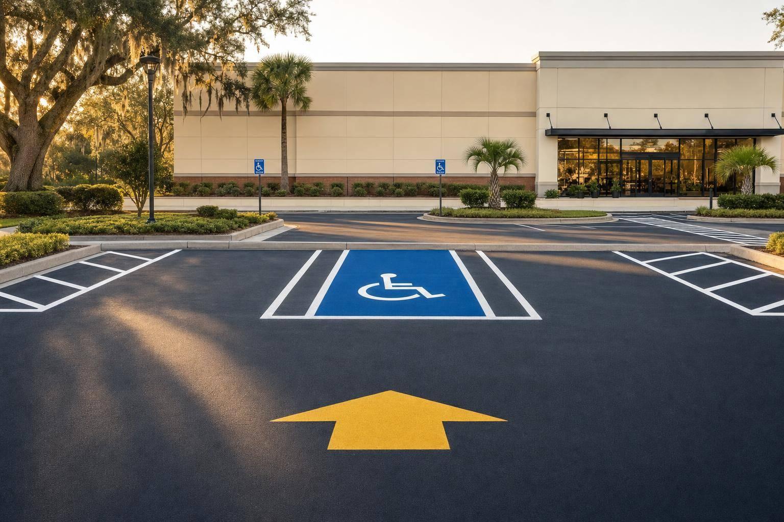 How Often a Commercial Parking Lot in Tallahassee Should Be Restriped