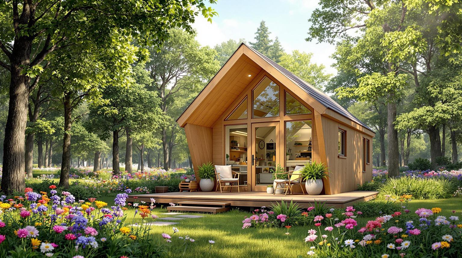 Thumbnail for: small wood house