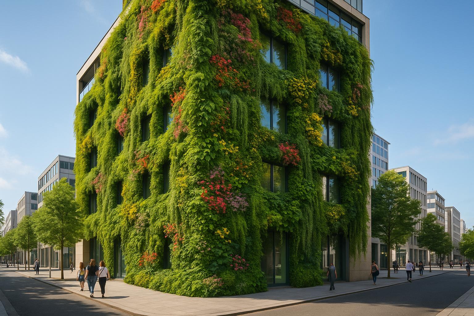 Thumbnail for: How Vertical Gardens Reduce Urban Air Pollution