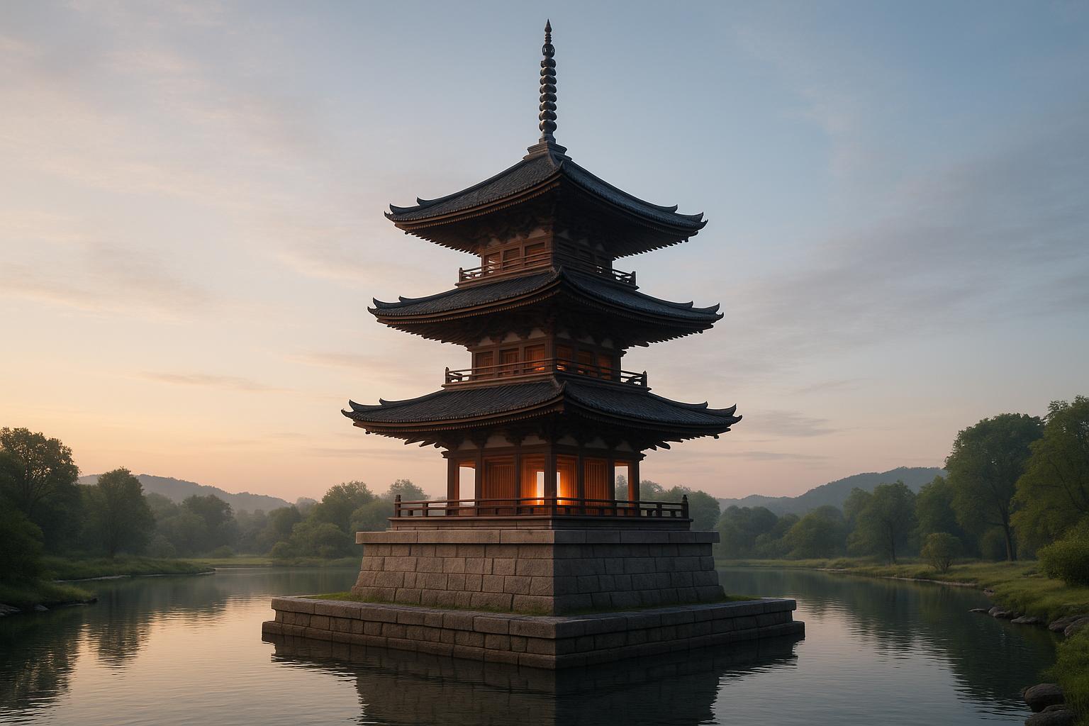 Thumbnail for: Why Pagodas Symbolize Earth, Water, Fire, Air, Space