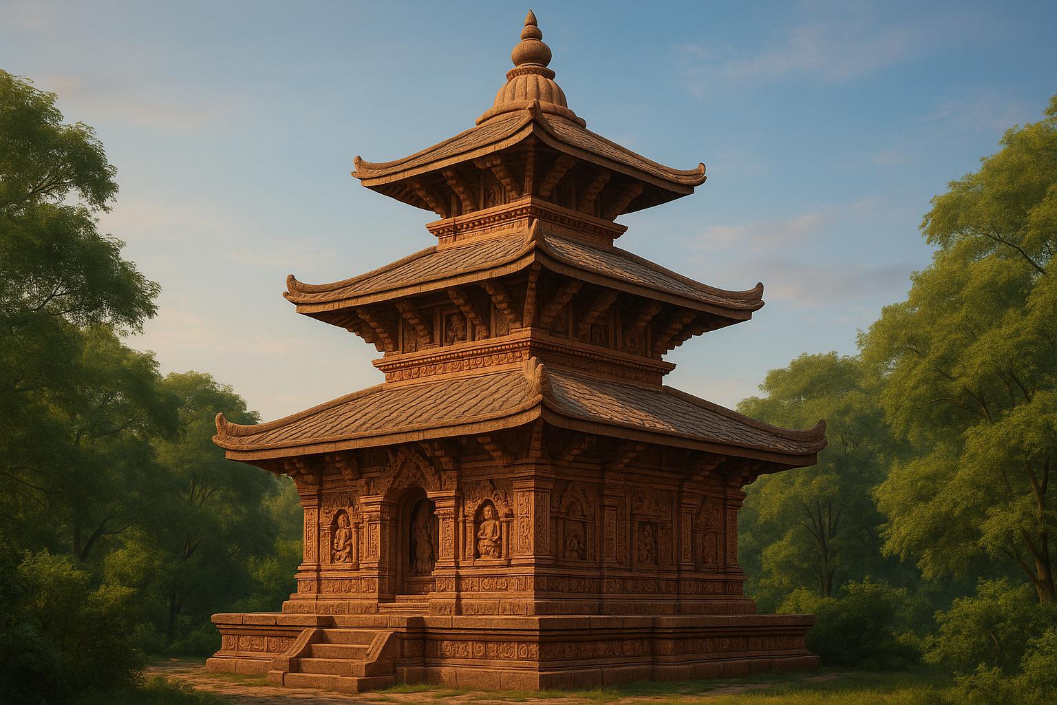 Thumbnail for: Indian Pagoda Architecture: Key Features