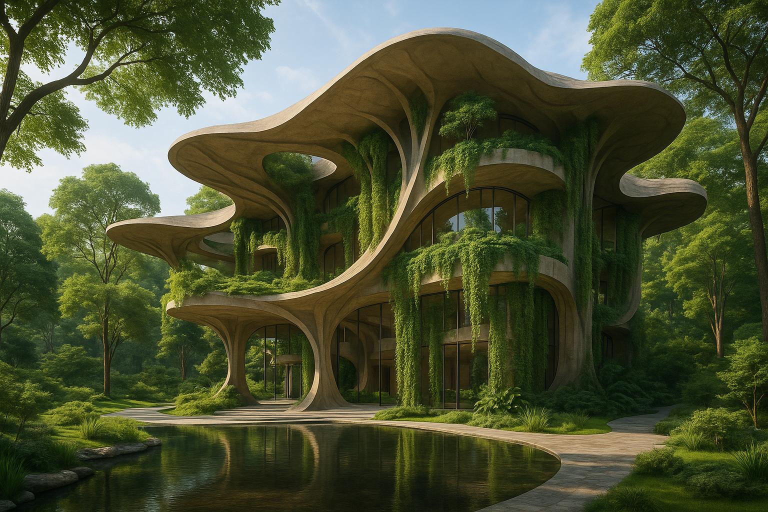Thumbnail for: How AI Shapes Biophilic Architecture