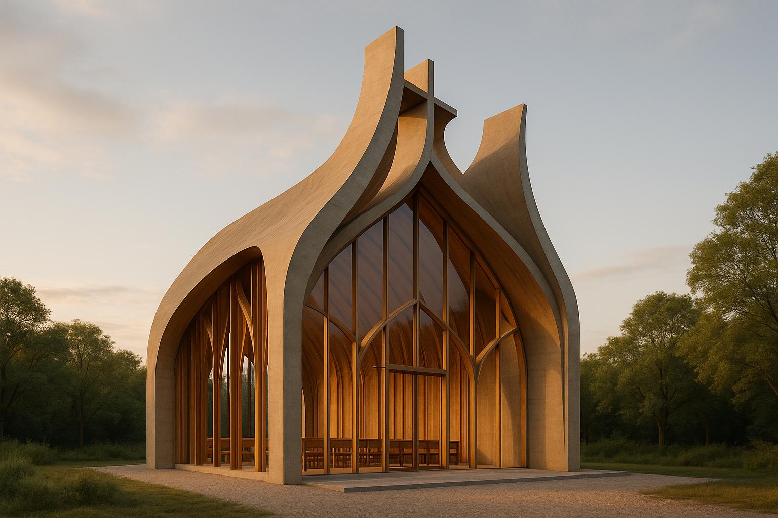 Thumbnail for: 5 Modern Chapels with Unique Structural Features