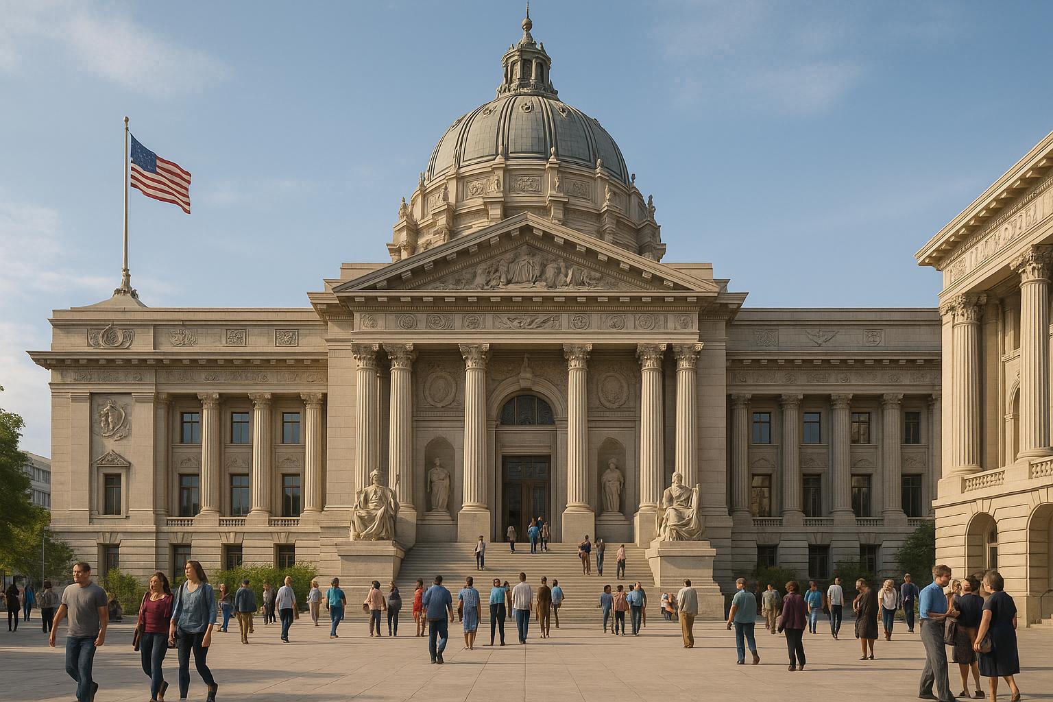 Thumbnail for: Cultural Symbols in Civic Architecture Explained