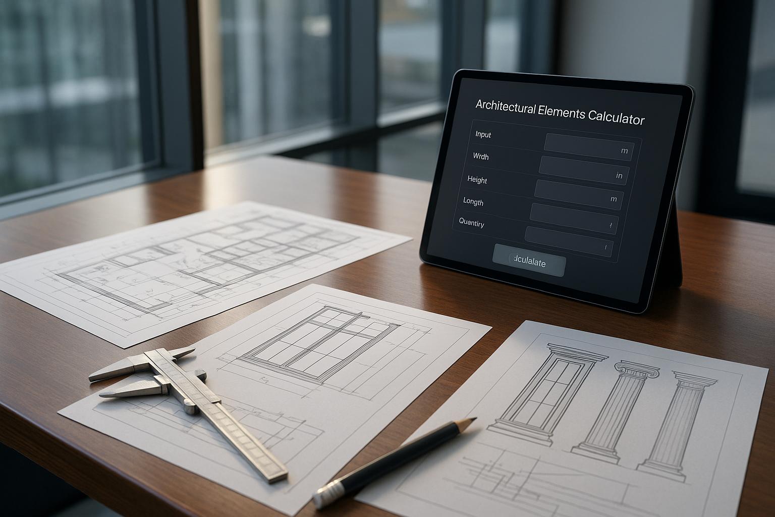 Thumbnail for: Architectural Elements Calculator