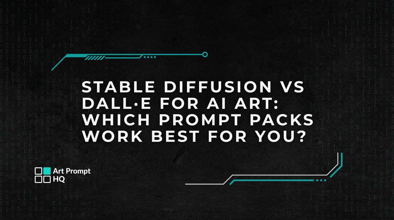 Thumbnail for: Stable Diffusion vs DALL·E for AI Art: Which Prompt Packs Work Best for You?