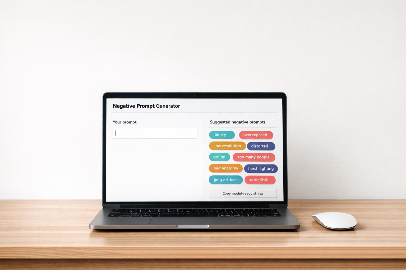 Thumbnail for: AI Negative Prompt Generator