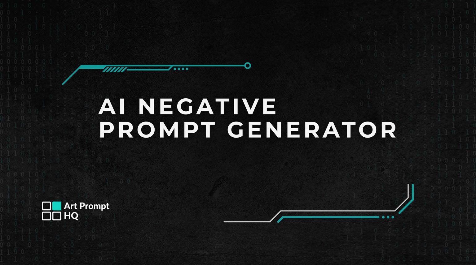 Thumbnail for: AI Negative Prompt Generator