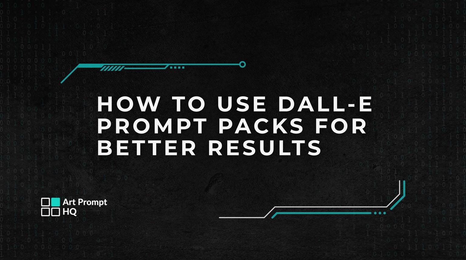 Thumbnail for: How to Use DALL‑E Prompt Packs for Better Results (in 5 Steps)