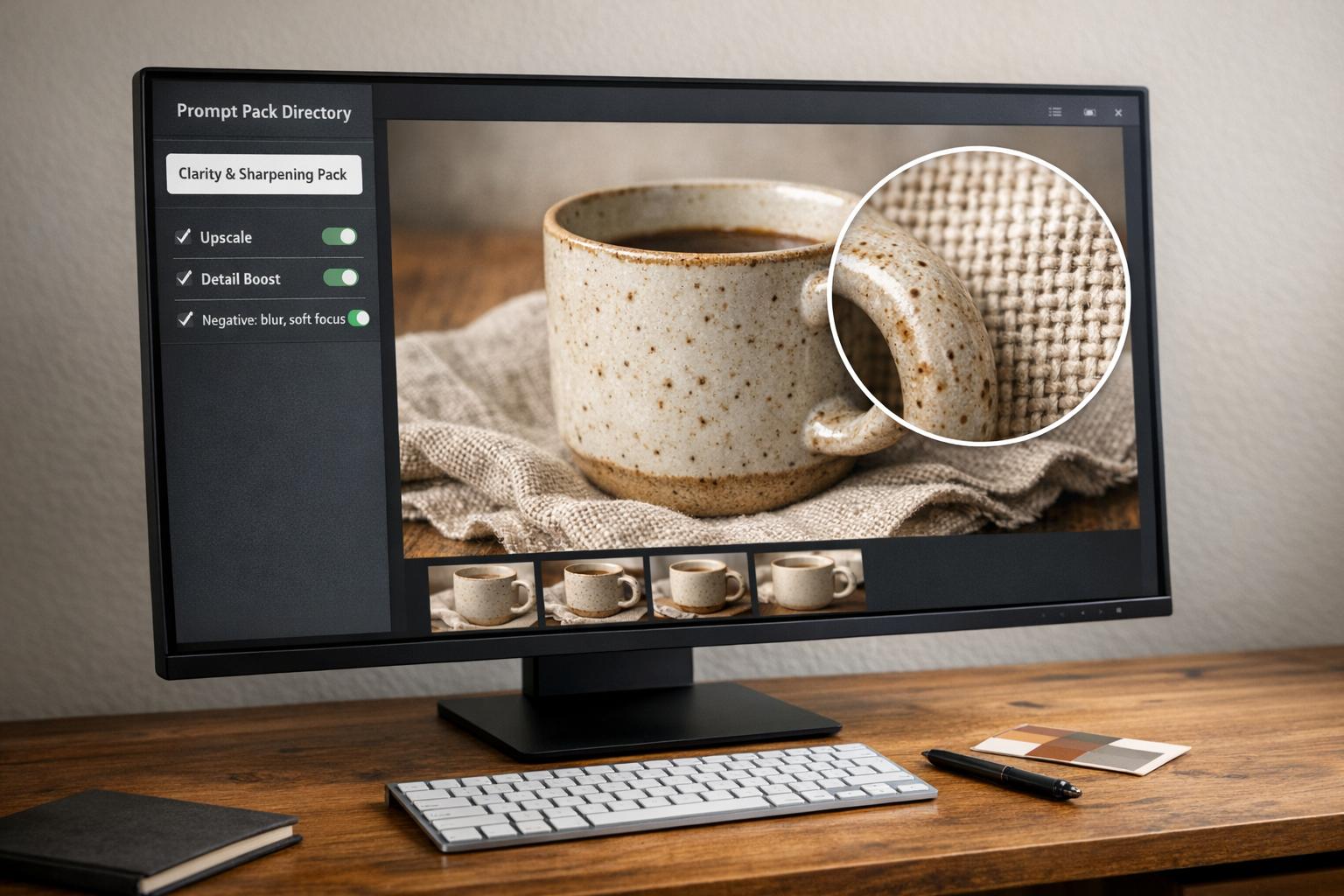 Thumbnail for: 7 Ways to Fix Blurry AI‑Generated Images (Using Midjourney & Stable Diffusion Packs)