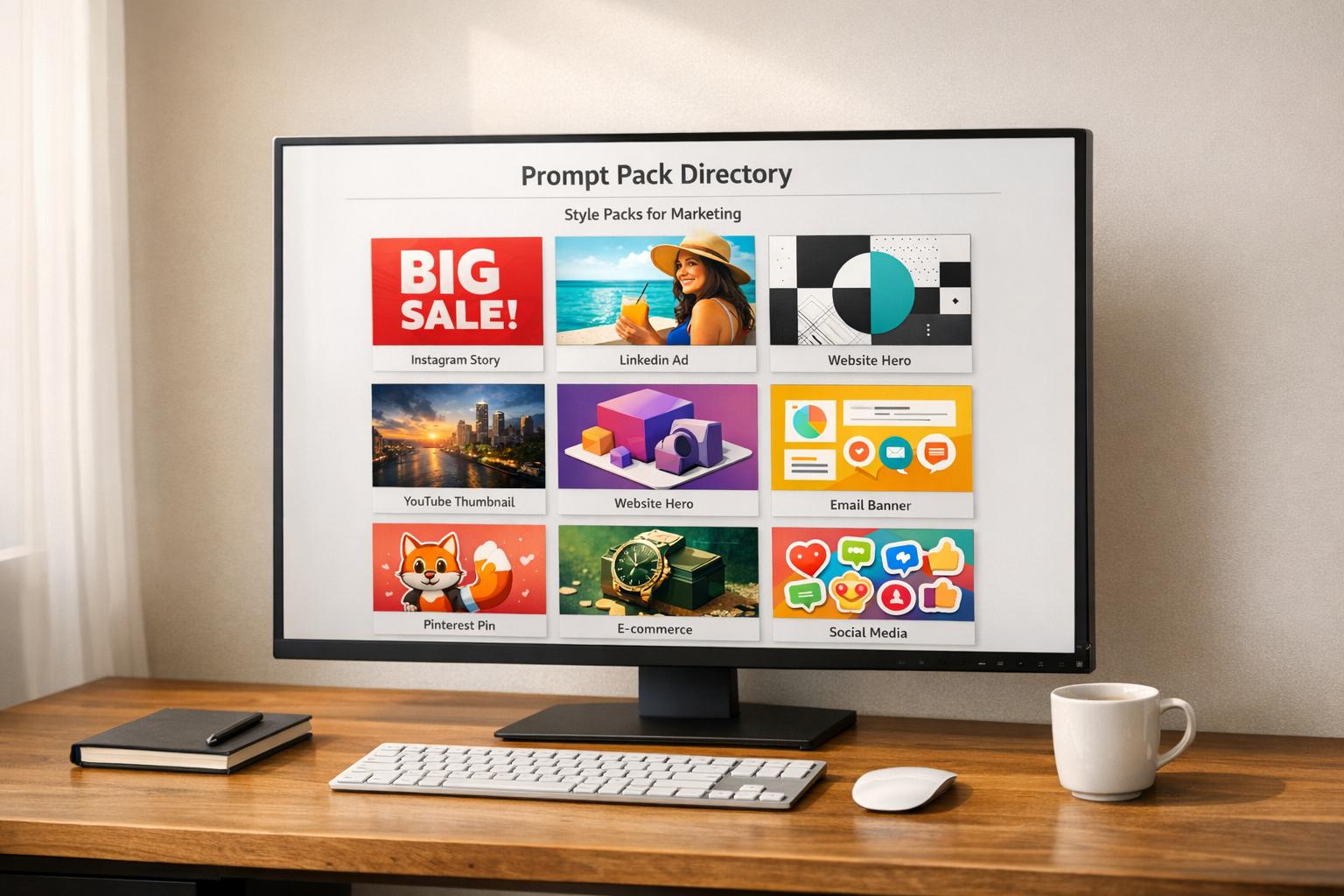 Thumbnail for: Best AI Art Styles for Marketing Content in 2026 (With Prompt Pack Examples)