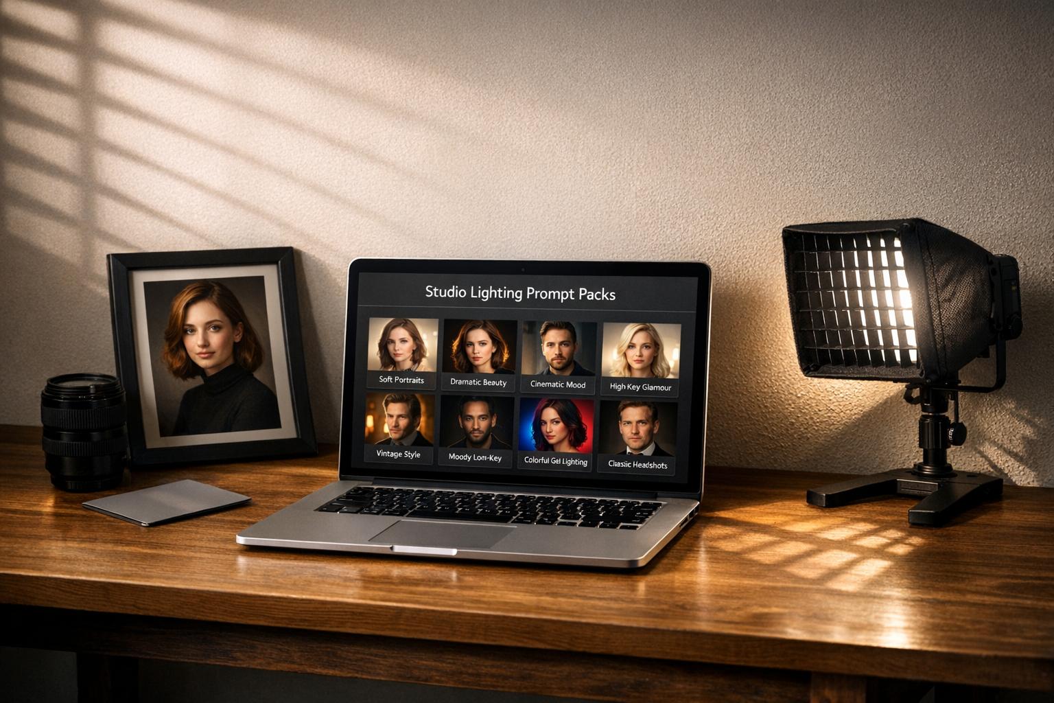 Thumbnail for: Photography‑Style AI Prompt Packs: Getting Studio‑Quality Lighting from Home