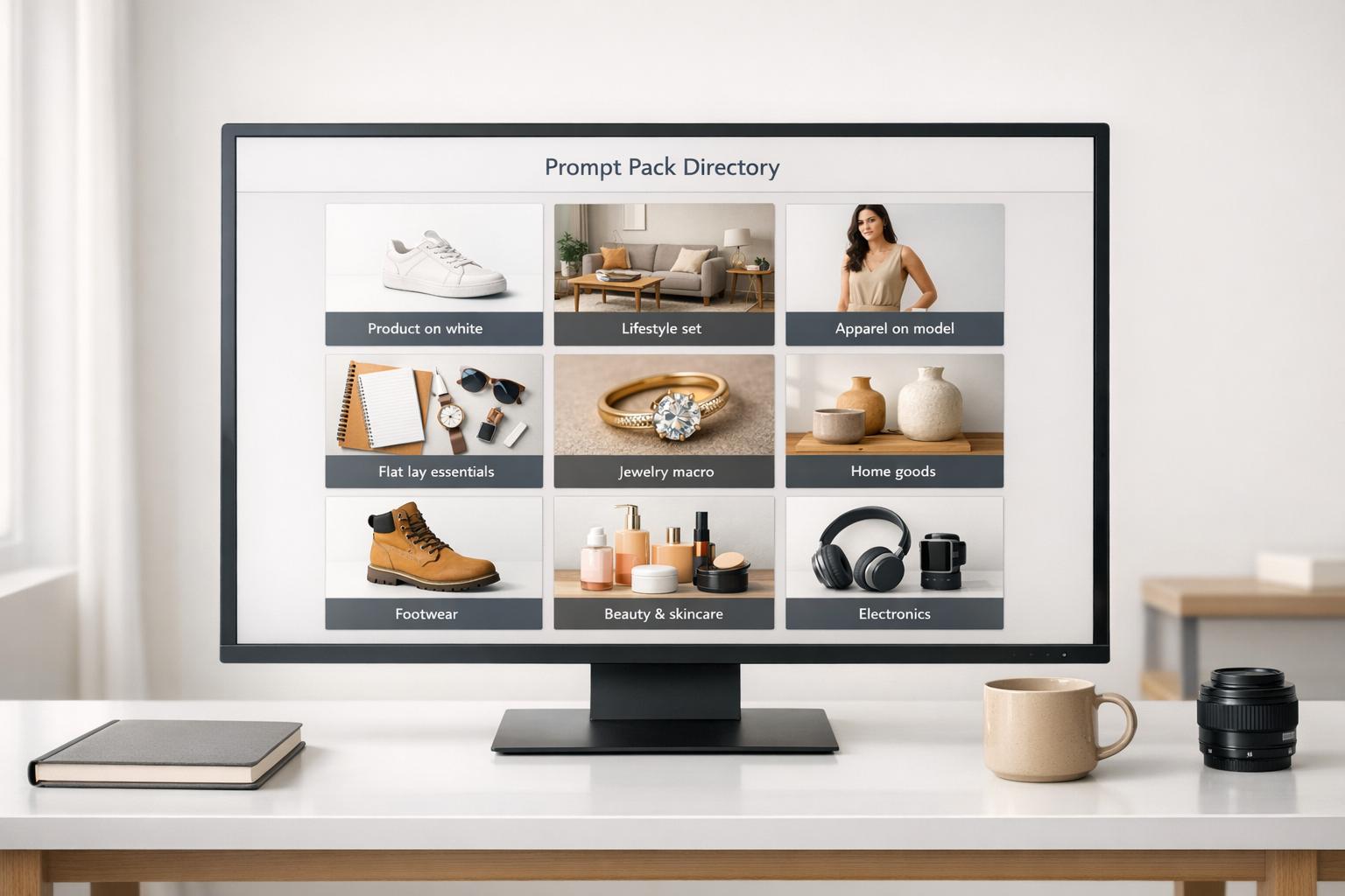Thumbnail for: Best Prompt Packs for E-Commerce Images
