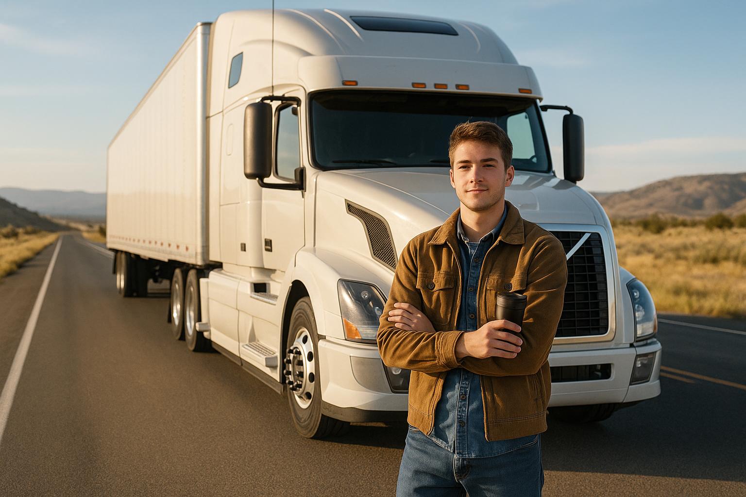 Life on the Road: Day of a 21-Year-Old Truck Driver
