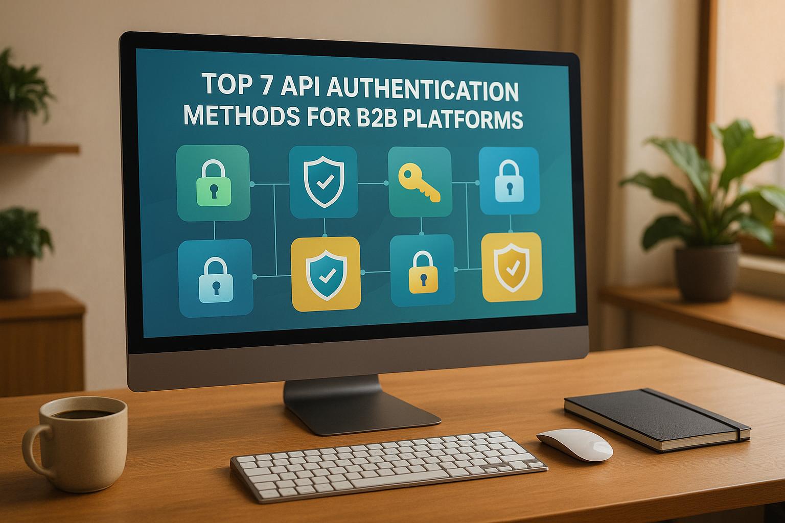 Thumbnail for: Top 7 API Authentication Methods for B2B Platforms