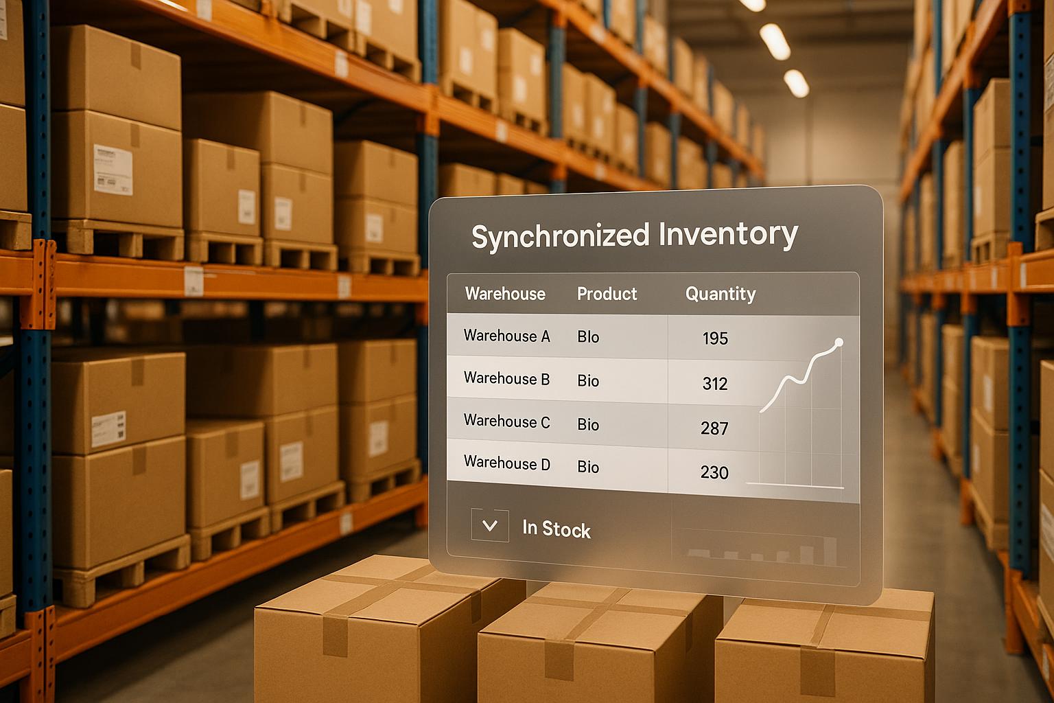 Thumbnail for: Multi-Warehouse Inventory Sync for E-Commerce Growth