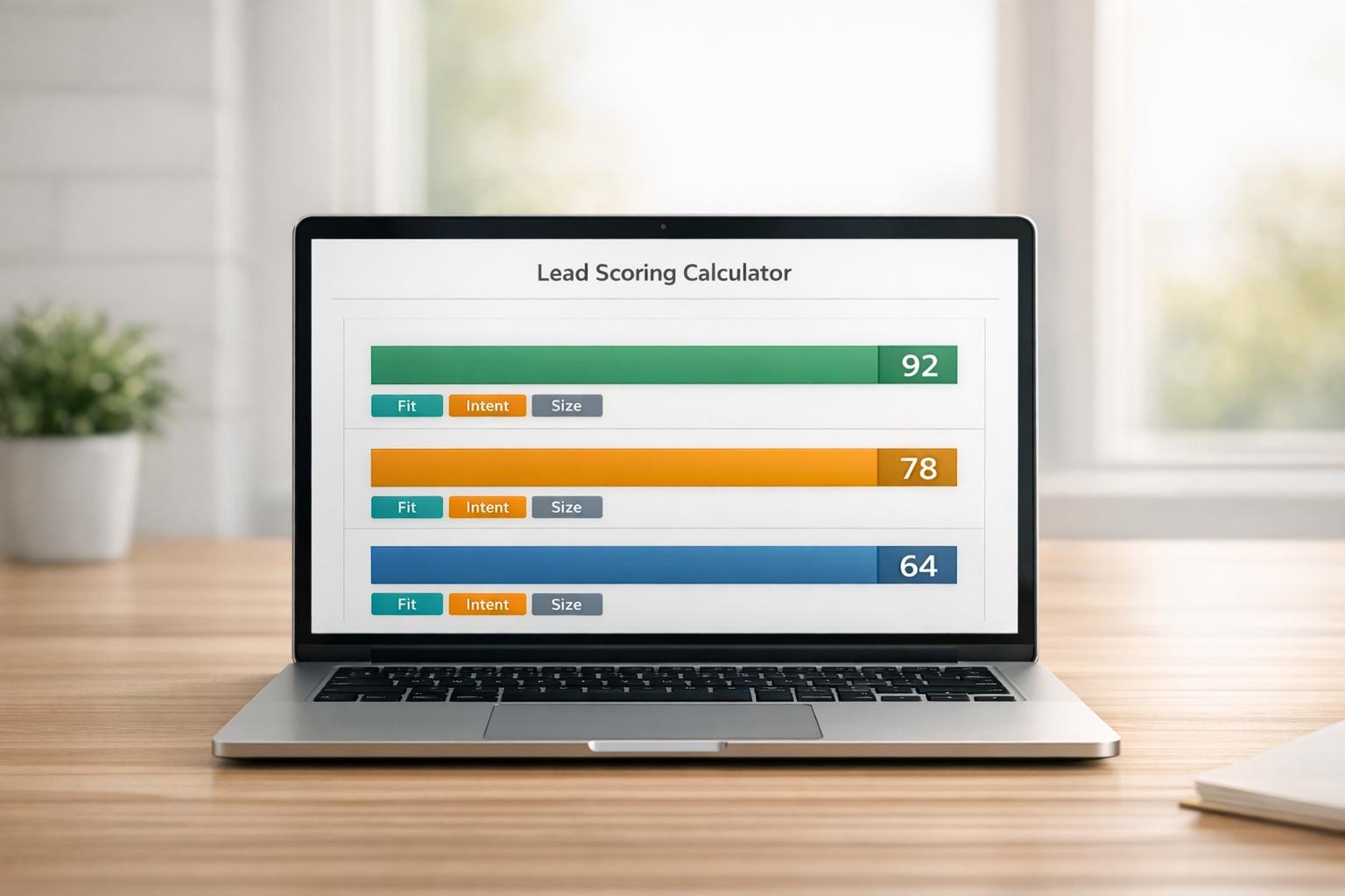 Thumbnail for: B2B Lead Scoring Calculator