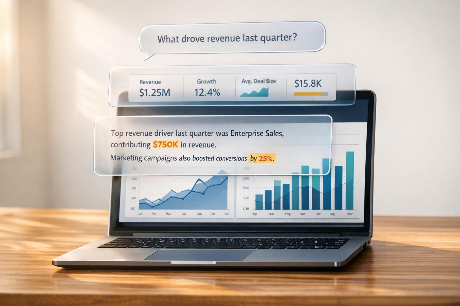 Thumbnail for: How NLP Enhances BI Dashboards