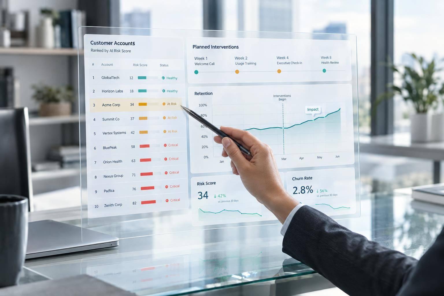 Thumbnail for: Case Study: AI Tools Reducing SaaS Churn