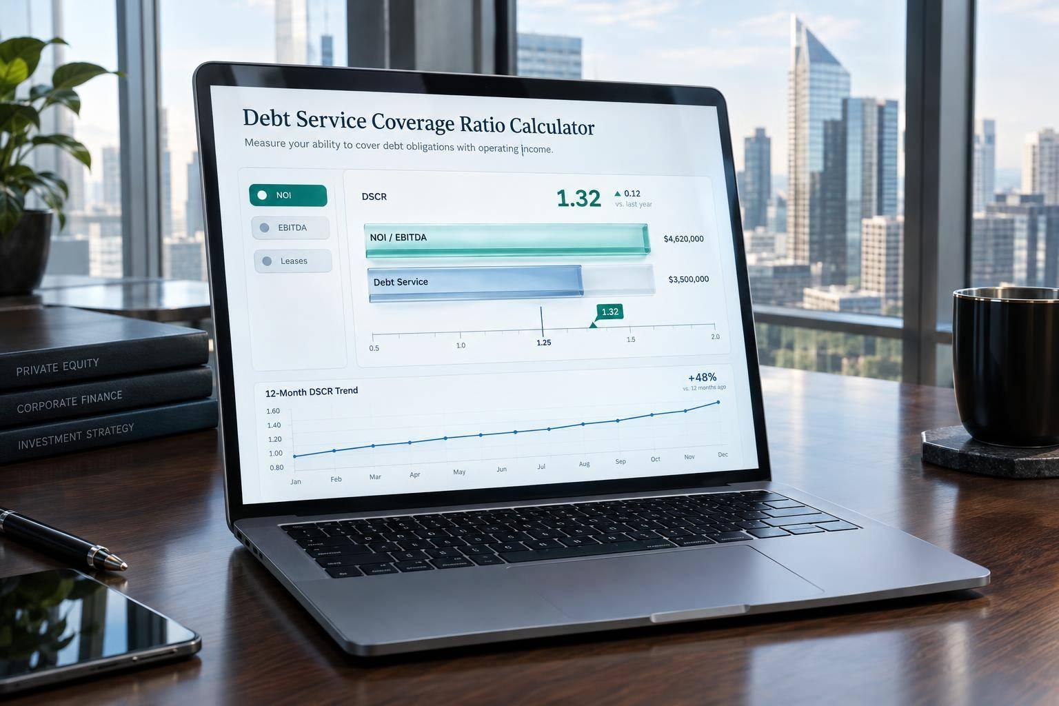 Thumbnail for: Debt Service Coverage Ratio Calculator