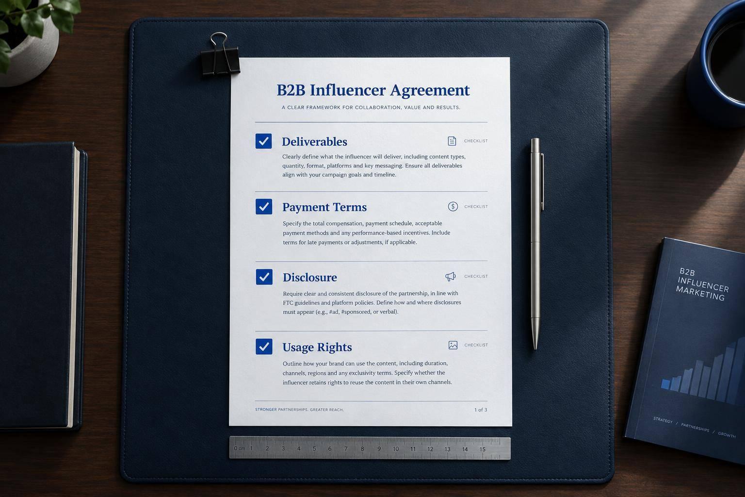 Thumbnail for: How to Draft B2B Influencer Contracts