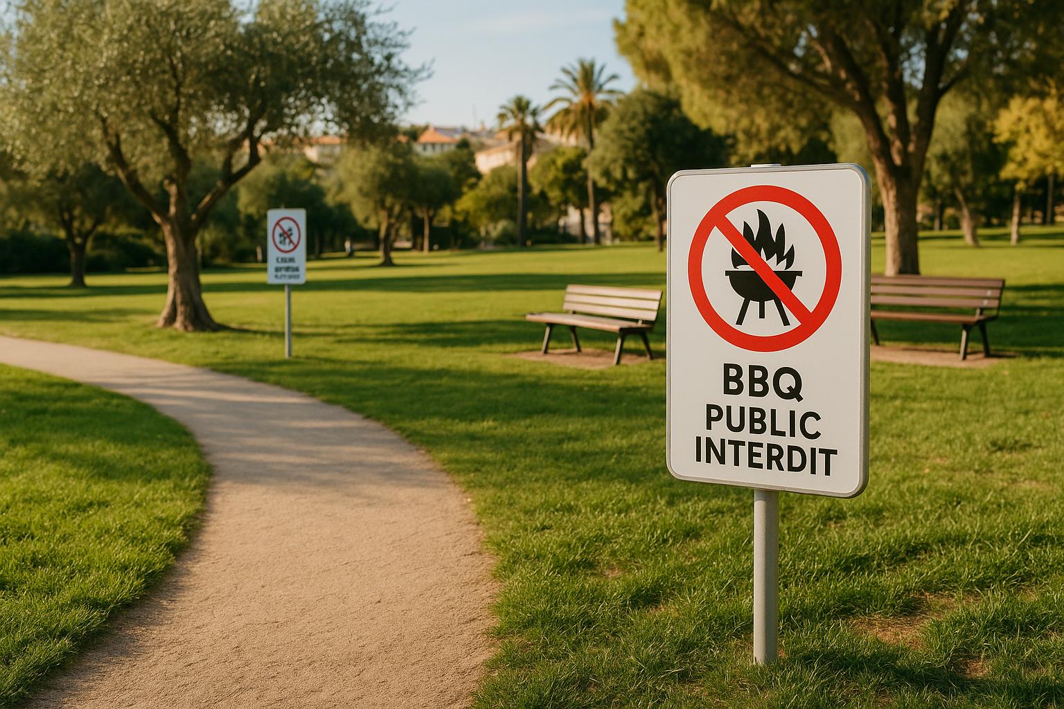 Thumbnail for: Barbecue public interdit à Nice