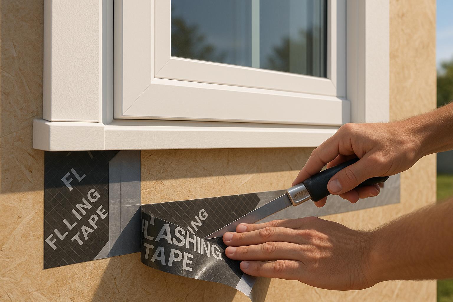 How to Flash Window Trim for Moisture Protection