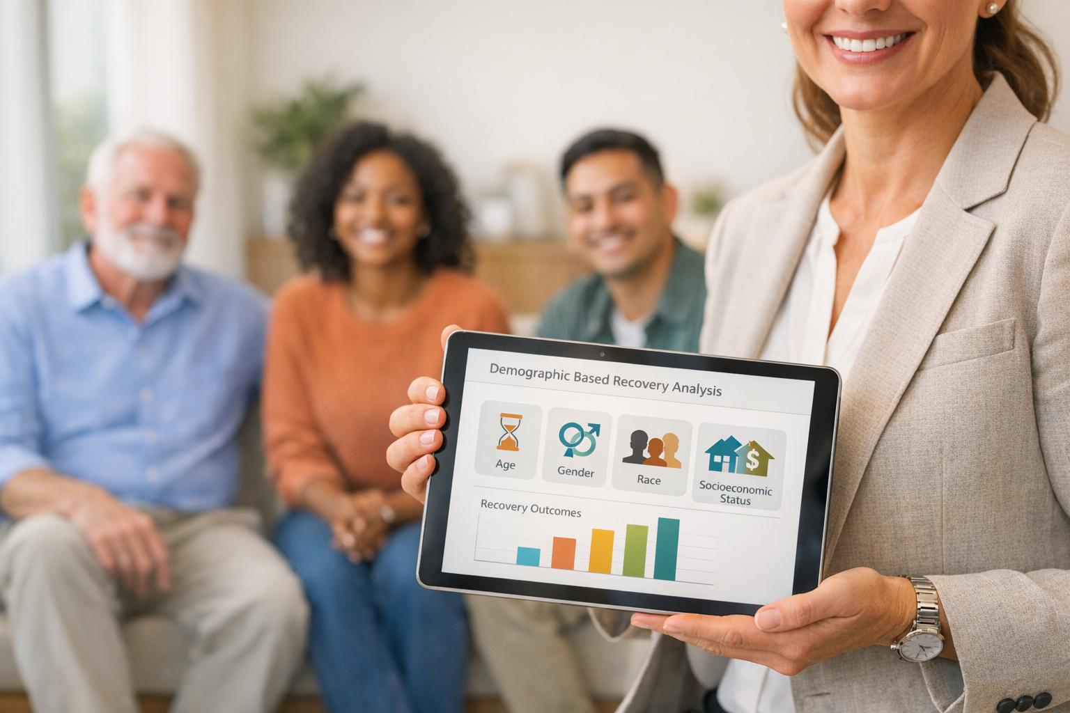 인구통계 기반 회복 분석을 위한 주요 지표를 위한 특집 이미지