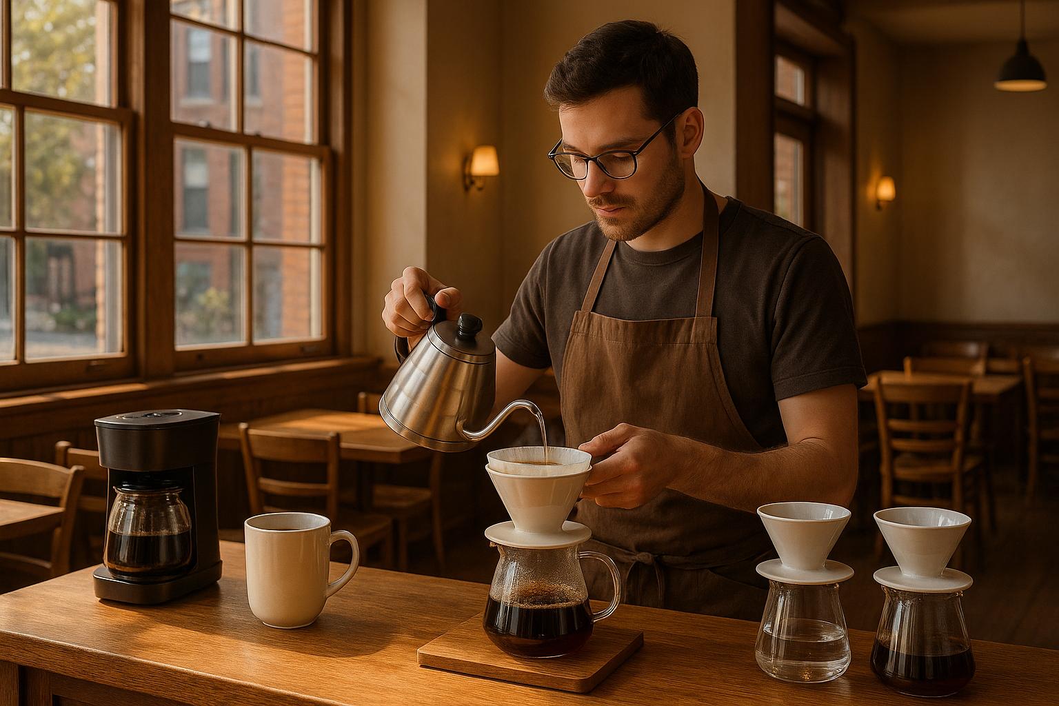 Thumbnail for: Drip Coffee in Chicago Cafés