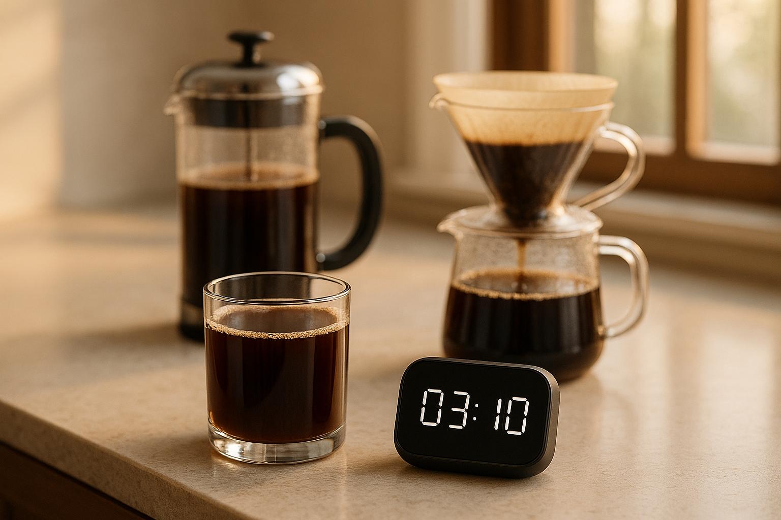 Thumbnail for: Coffee Brewing Timer: Perfect Your Pour
