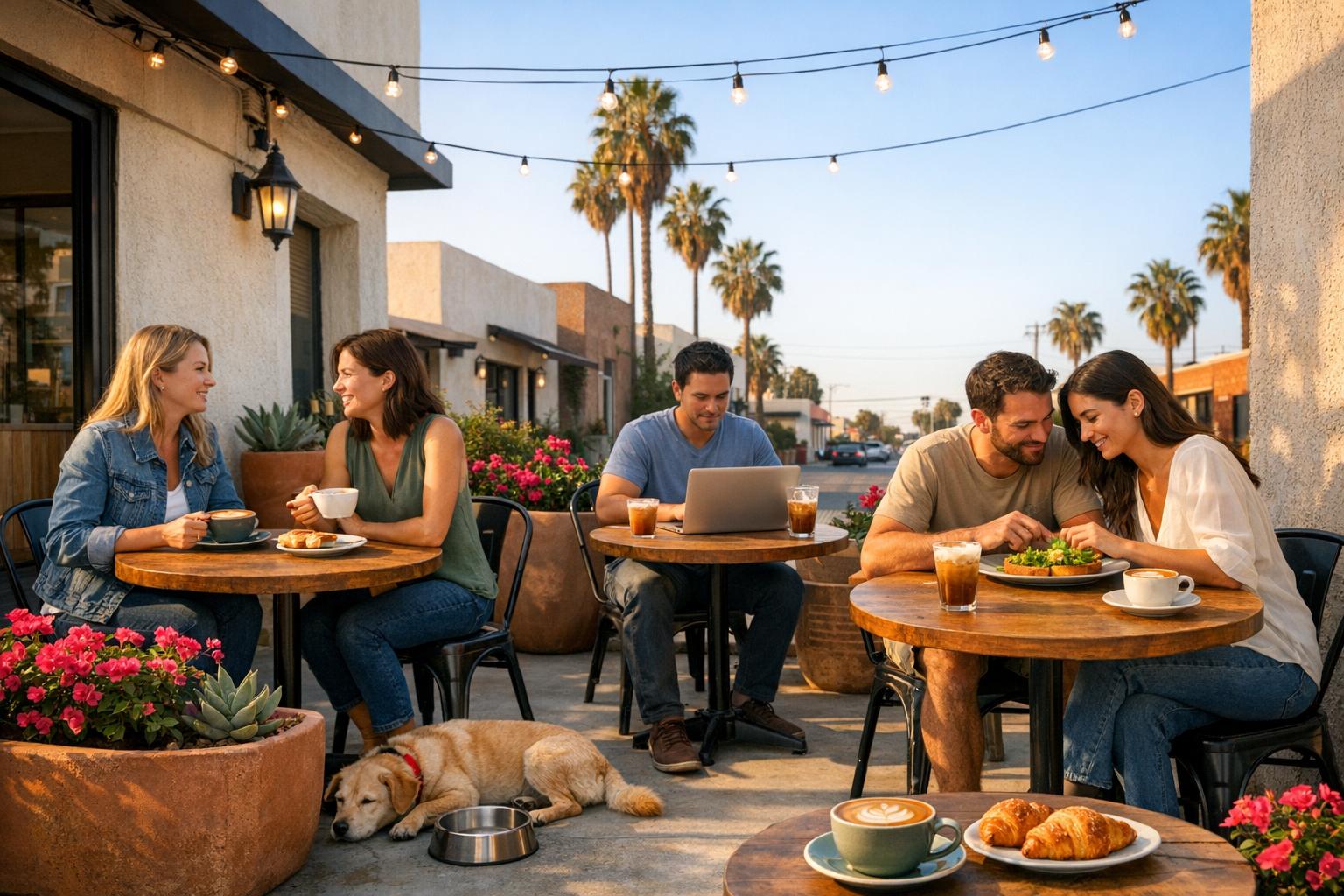 Thumbnail for: Coffee Shops with Outdoor Seating in Los Angeles