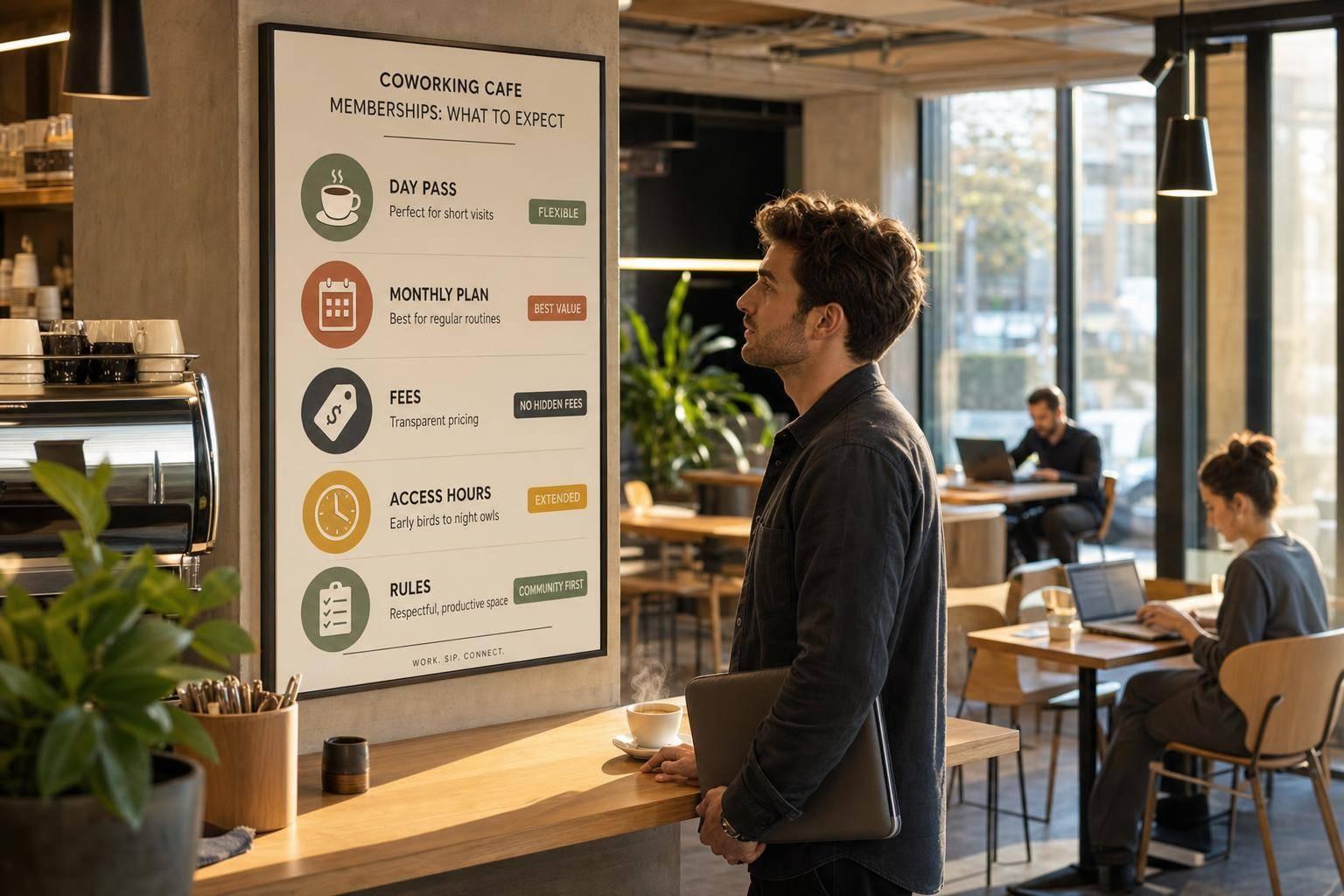 Thumbnail for: Coworking Cafe Memberships: What to Expect