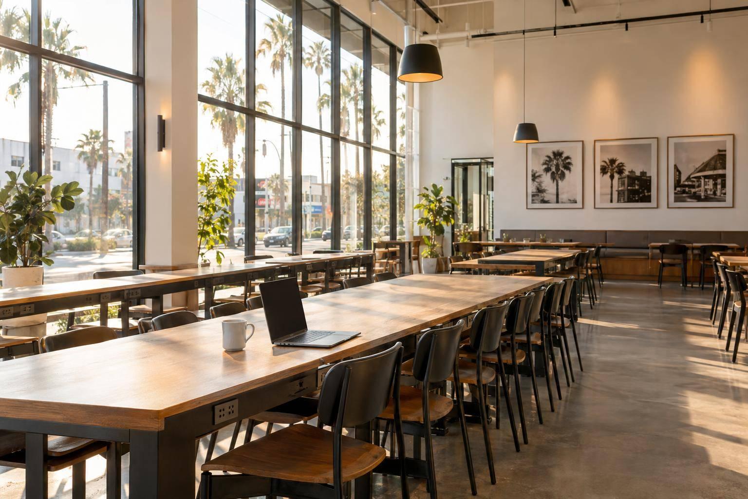 Thumbnail for: Free WiFi Cafes in LA with Plenty of Seating
