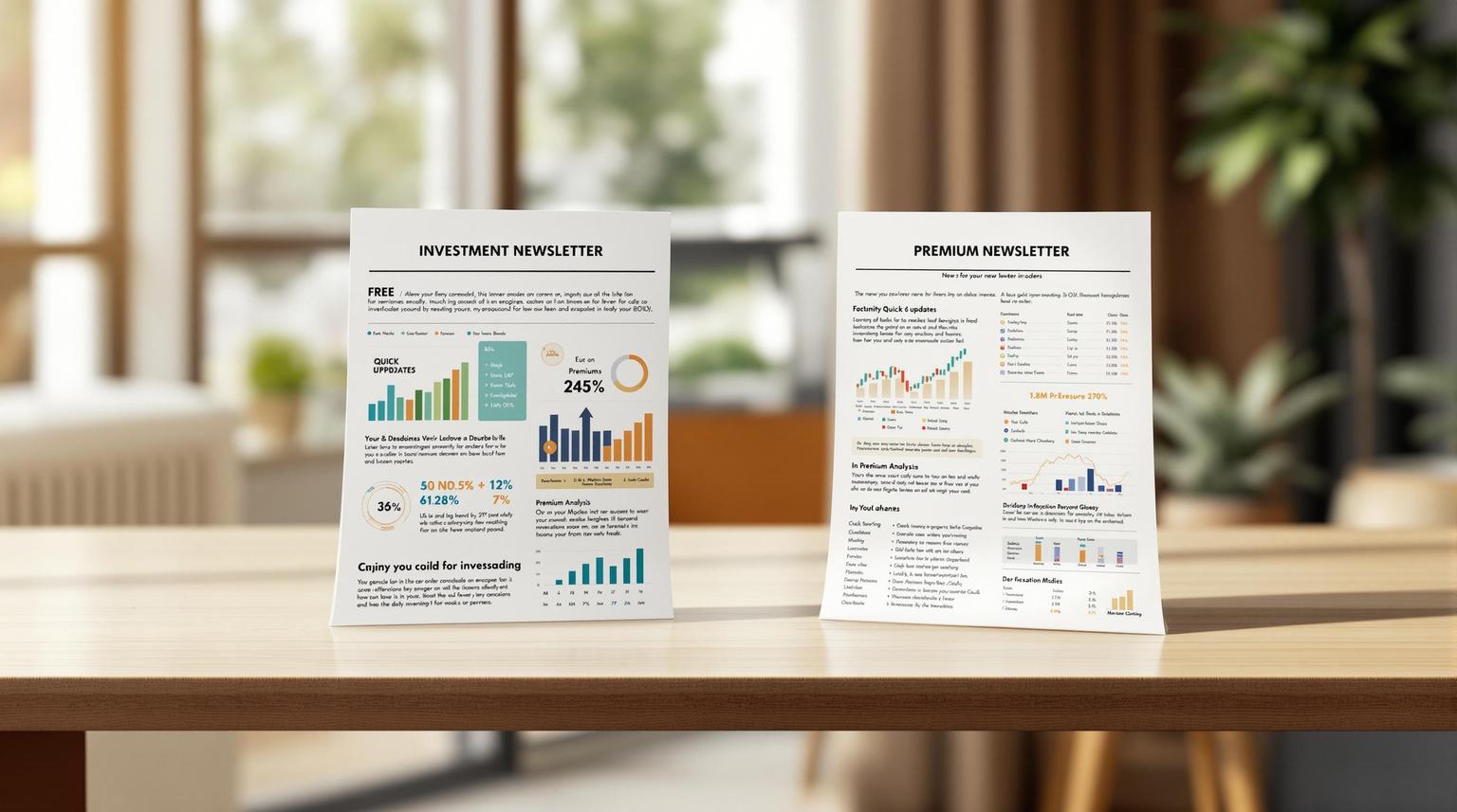 Thumbnail for: Investment Newsletter Comparison: Premium vs Free Services