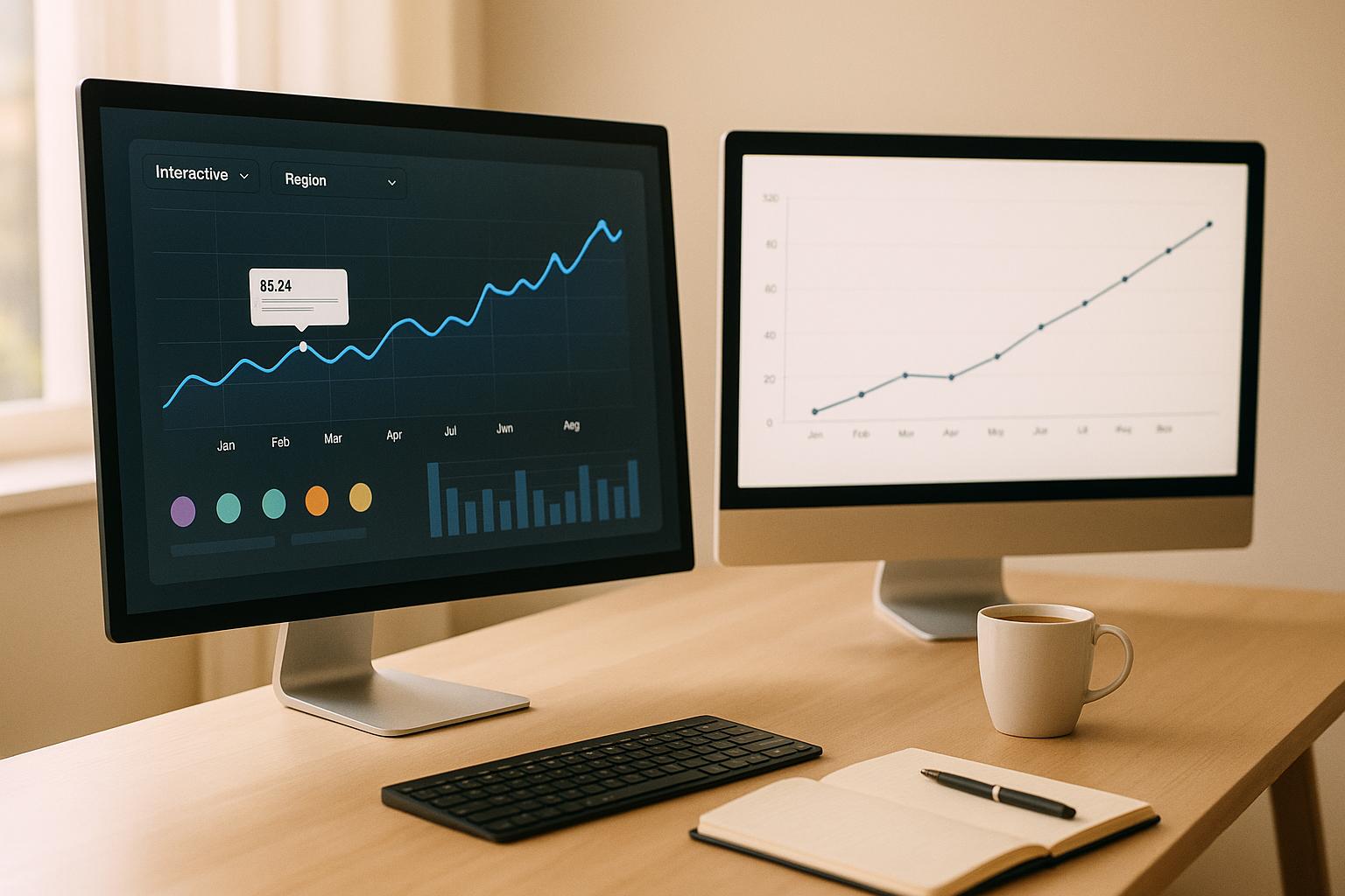 Thumbnail for: Interactive Charting Platforms vs. Static Charts