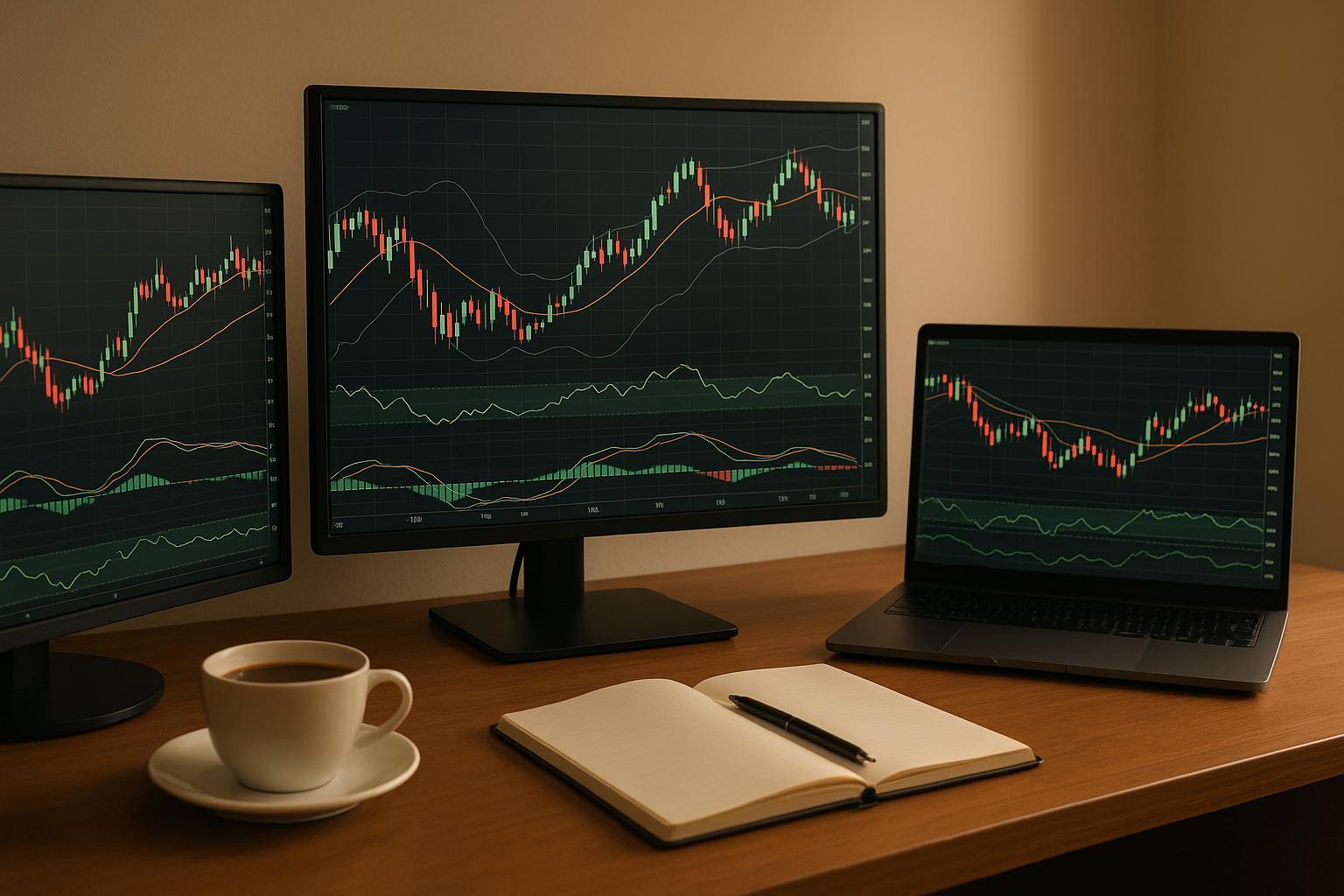 Thumbnail for: How to Use Charts, Moving Averages, RSI & Bollinger Bands