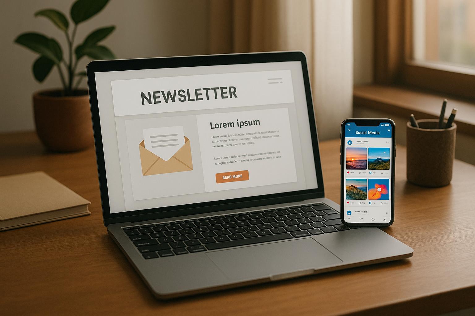 Thumbnail for: 10 Ways to Combine Newsletters and Social Media