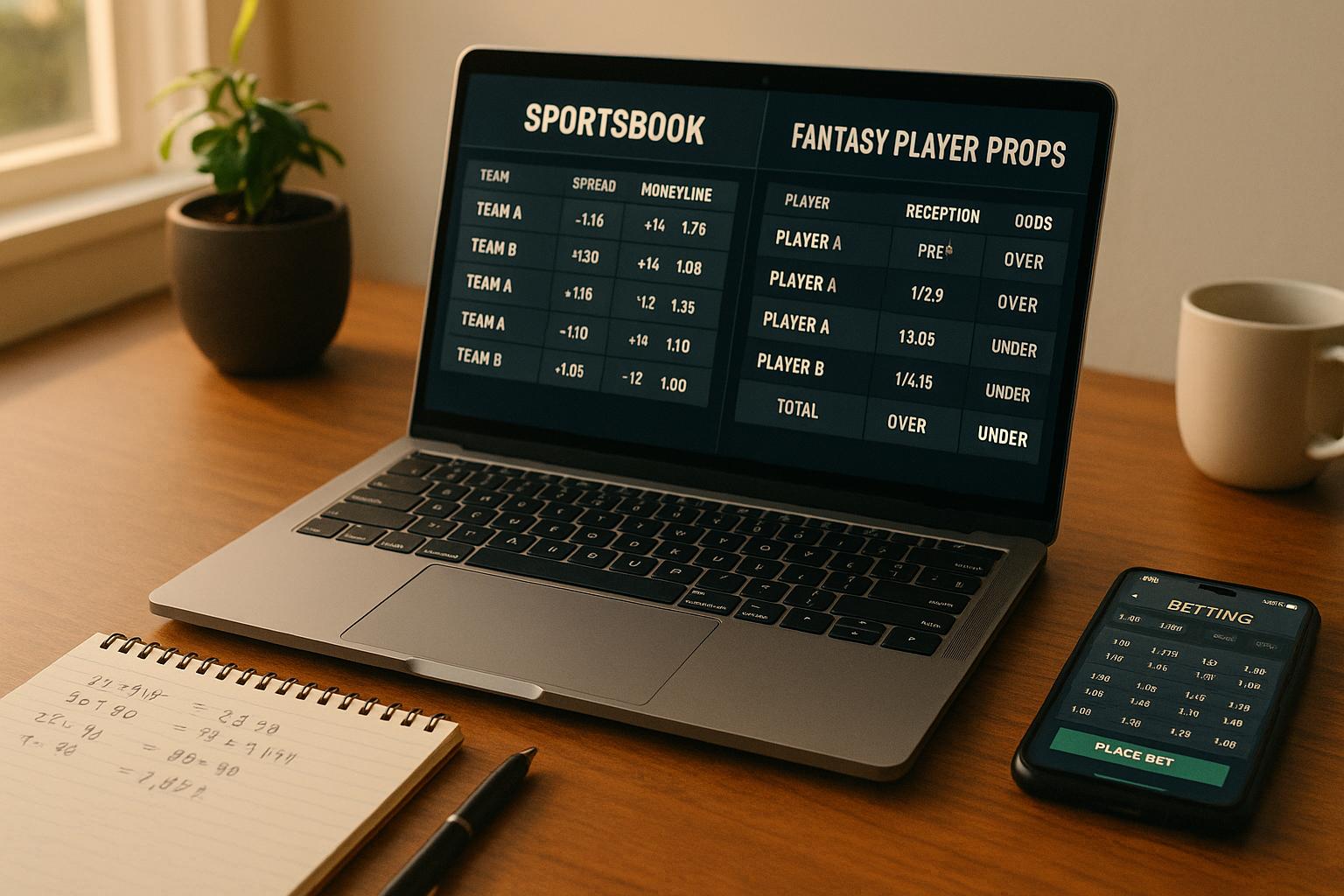 Fantasy Props vs. Sportsbook Lines: Finding Hidden Value