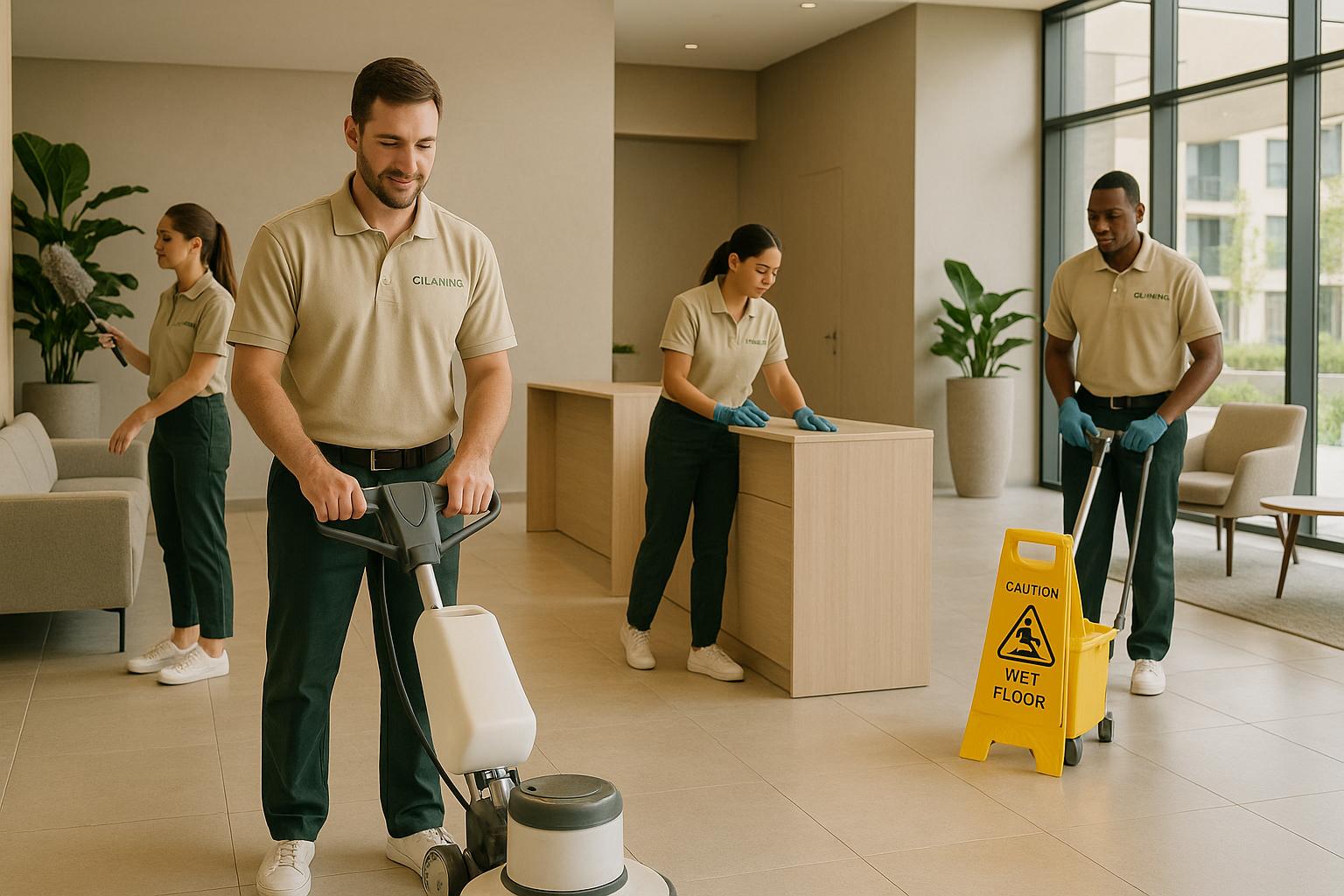 Thumbnail for: Cleaning and Janitorial Vendors for Large Apartment Complexes