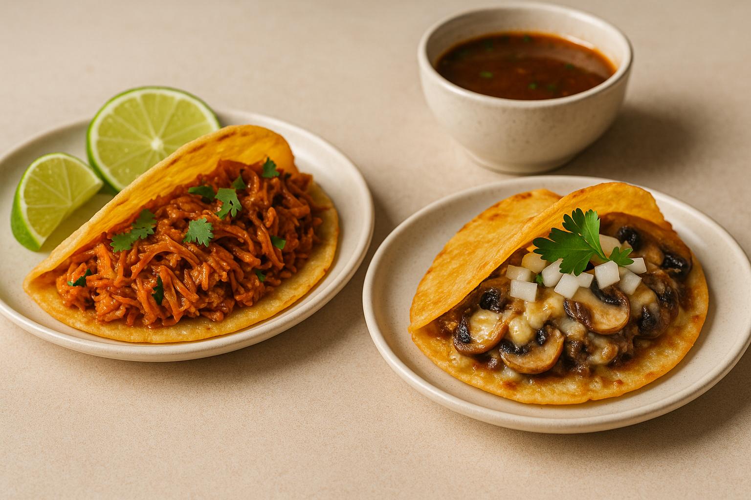 Vegan vs Vegetarian Birria Tacos: Key Differences
