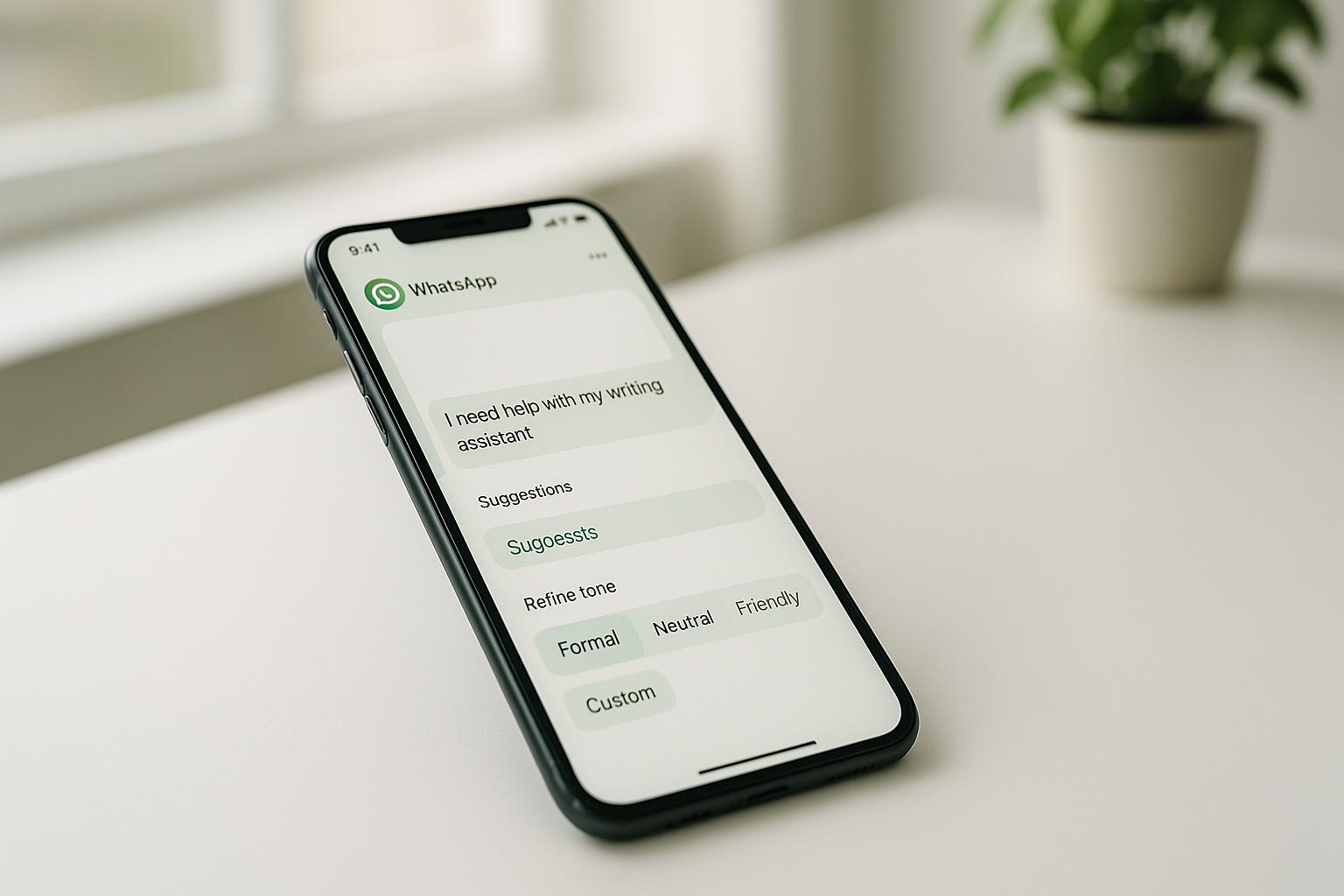 Thumbnail for: WhatsApp unveils AI-driven writing assistant with privacy features