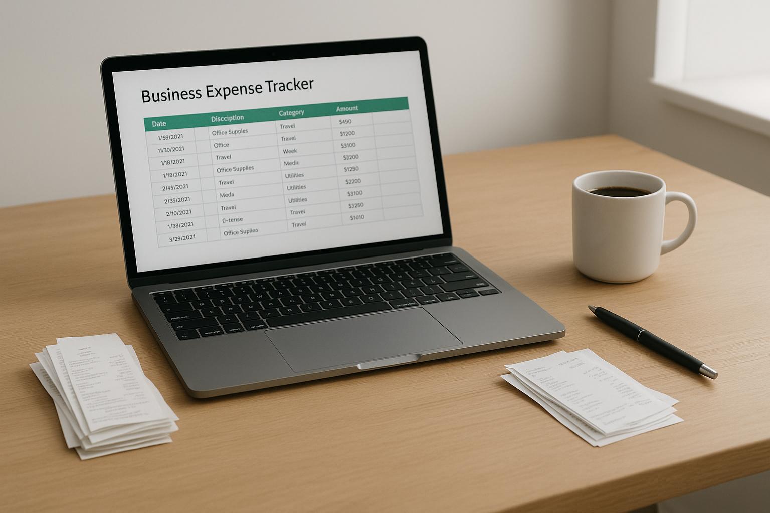 Thumbnail for: Business Expense Tracker Template
