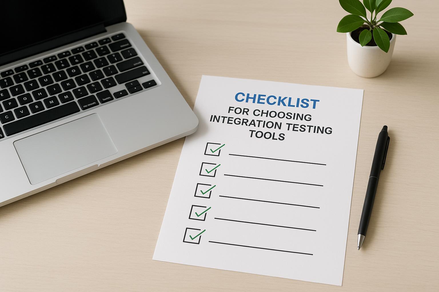 Thumbnail for: Checklist for Choosing Integration Testing Tools